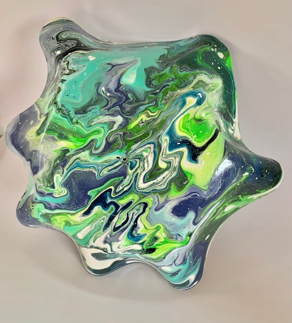 Vinyl Acrylic Bowls #1
