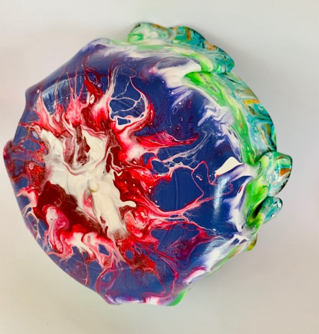 Vinyl Acrylic Bowls #6